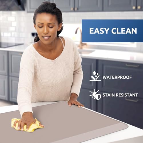 KitchenClouds 0.8" Thick Kitchen Floor Mat Cushioned Anti Fatigue (32"x20")