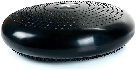 Cando 30-1868BLK Inflatable Vestibular Balance Disc, 23.6" diameter, Black