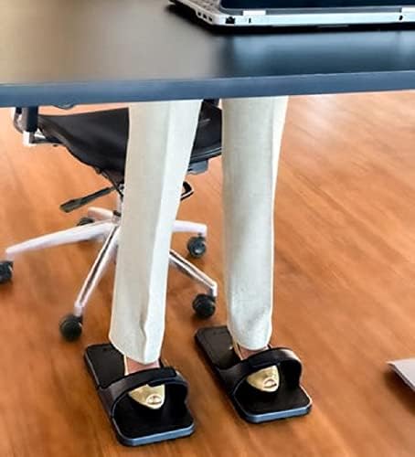 PedMats-Individualized, Portable Pair of Anti-Fatigue Mats for Standing Desk, Thick and Ergonomically Cushioned Support, Compact, Easy to Move, Easy to Slide the Mats and Glide in a Chair