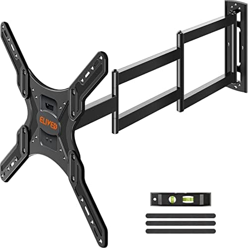 ELIVED 29.5in Long Arm TV Wall Mount for 26-60" TVs, VESA 400x400, 77 Lbs
