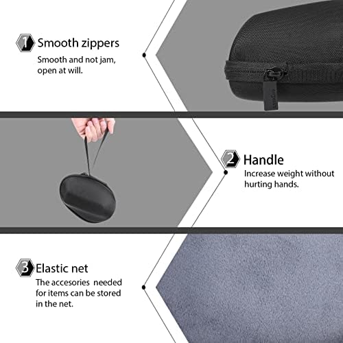 co2CREA Hard Case Bundle for Logitech Alto Keys K98M Keyboard & MX Vertical Ergonomic Wireless Mouse, Travel Protective Storage Case with Mesh Pocket for POP Mouse and Accessories