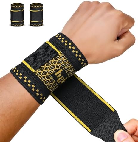 Copper Infused Compression Wrist Support Brace with Adjustable Wrap, Small