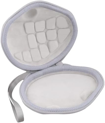co2CREA Hard Case for Logitech MX Ergo S/MX Ergo Trackball Mouse, White