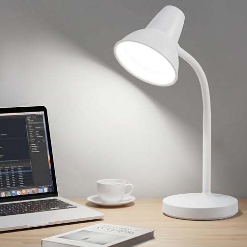 LED Desk Lamps for Home Office, Flexible Gooseneck Eye-Caring Study Lamps