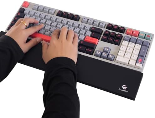 GK GAMAKAY Silicone Keyboard Wrist Rest Pad, Soft Ergonomic Wrist Rest