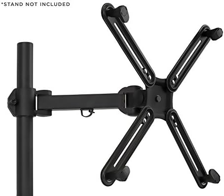 Mount-It! Non-VESA Monitor Mount Adapter Kit – Universal VESA Mount Adapter for 13–27 Inch LCD LED Screens, Converts to 75x75 & 100x100, Heavy Duty Steel Bracket for Desk
