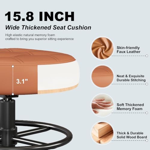 Drafting Chair with Backrest, Tall Desk Chair for Standing Desk
