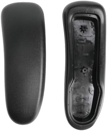 MingYi.office Vinyl Arm Pads Caps for Herman Miller Classic Aeron Chair Graphite Black