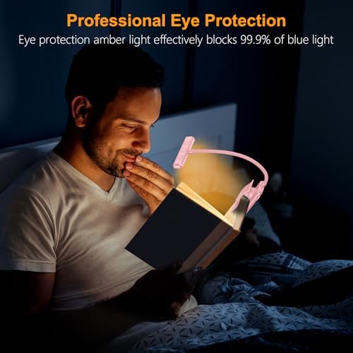 Gritin 19 LED Rechargeable Book Light for Reading in Bed