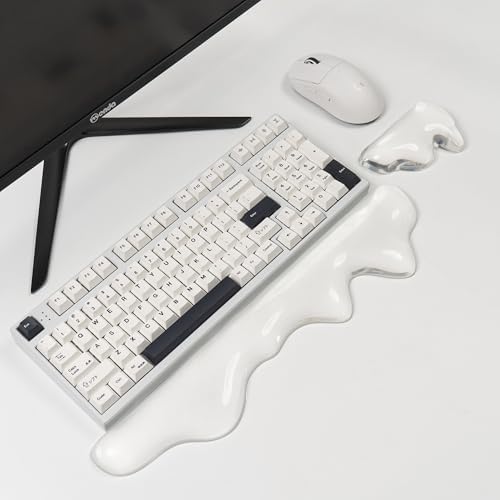 Gel Keyboard and Mouse Wrist Rest Set,Wrist pad for Computer Keyboard