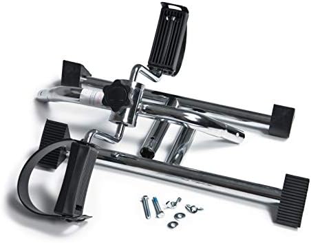 Lumex Pedal Floor Exerciser - Assembly Required, Mini Stationary Pedal Exerciser Under Desk Bike, Arm/Leg Workout Equipment, GF1965-1KD