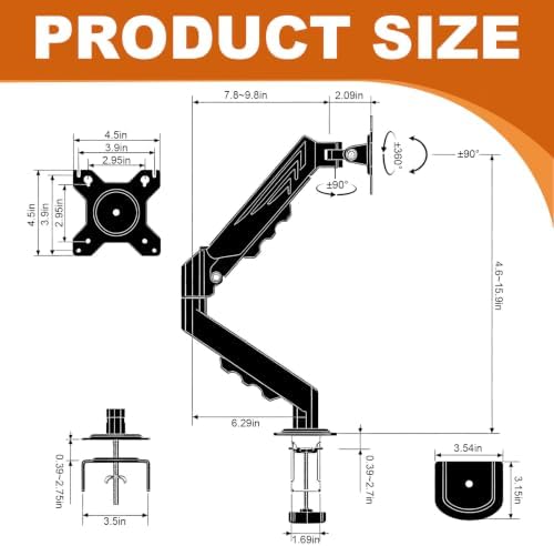 Desktop Monitor Stand, Compatible with Sceptre Monitors and Most Monitors