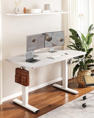 SANODESK 48''x24'' One-Piece Height Adjustable Electric Standing Desk