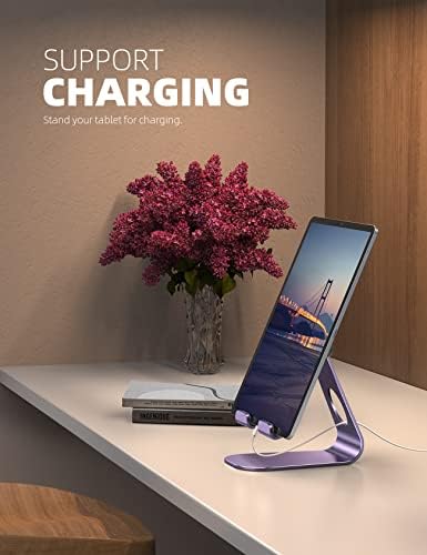 Lamicall iPad Stand Adjustable Tablet Holder, Sturdy Aluminum, Multi-Angle