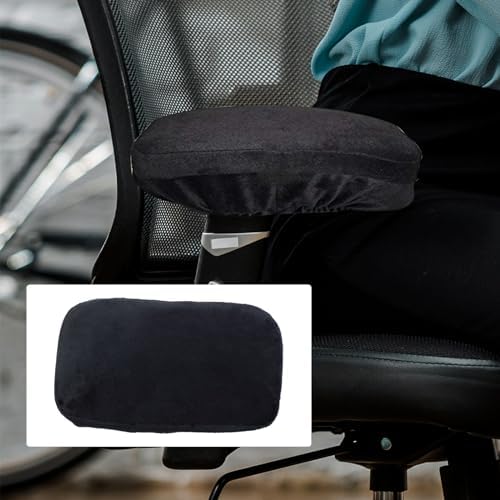 2Pcs Set Arm Rest Pillow Memory Foam Armrest Pads for Office Chair