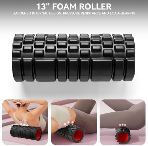 Krightlink 5-in-1 Foam Roller Set High Density Deep Tissue Muscle Massage