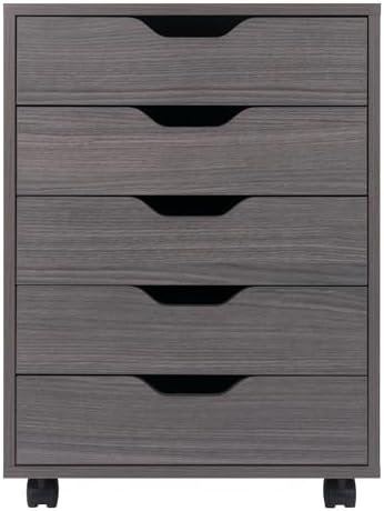 Winsome Halifax Mobile Storage Cabinet with Doors & Drawers