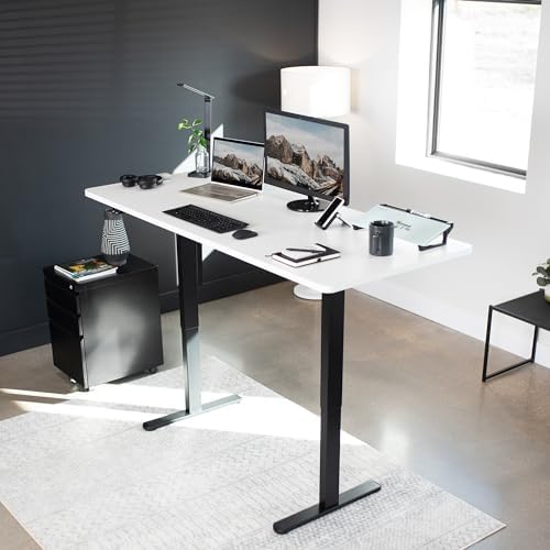 VIVO White 71 x 30 in Standing Desk, DESK-KIT-0B7W