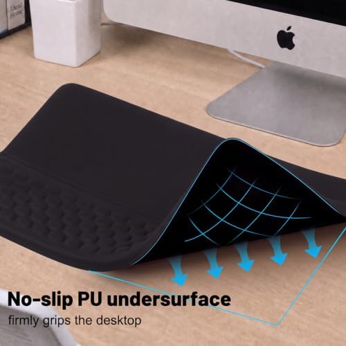 Keyboard Stand with Wrist Rest，Ergonomic Keyboard Riser Holder Lifter Tray