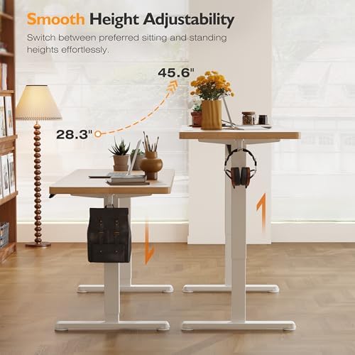 Monomi Electric Standing Desk 59"x24"Height Adjustable Sit Stand Desk