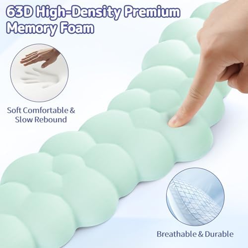 Sushret Cloud Wrist Rest for Keyboard and Mouse, Cloud Keyboard Wrist Rest