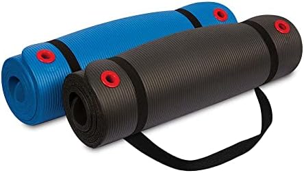 Body Sport Personal Thick Foam Workout Mat for Home & Fitness Training