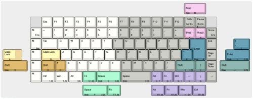 SNAP 75% Mechanical Keyboard Kit (White)
