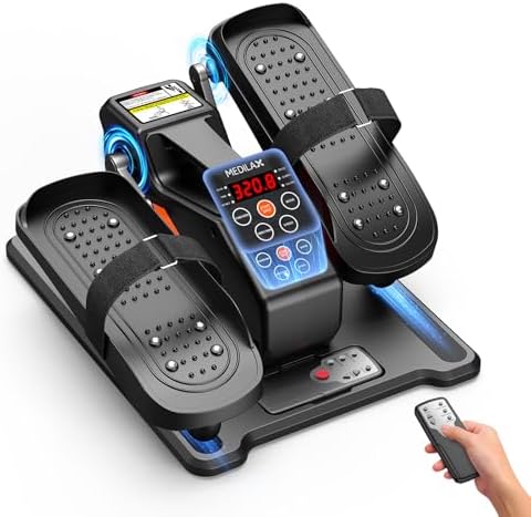 Under Desk Elliptical Machine, Portable Electric Elliptical Exercise Equipment