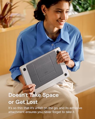 MOFT Invisible Laptop Stand, Stick-On Portable Laptop Riser for Mobile Work