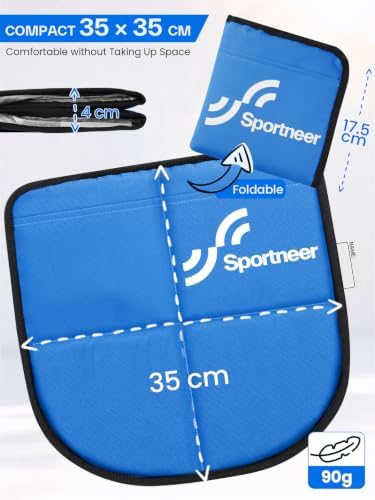 Sportneer Sitting Pad for Kids, Lightweight Waterproof Folding Seat Pad, Portable Camping Cushion for Hiking, Picnics, Outdoor Adventures