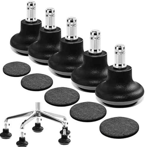 Chair Wheel Stoppers 5-Pack