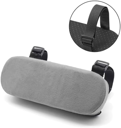 Office Chair Armrest Pads, Adjustable Fit, Set of 2