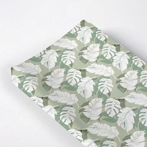 Summer Leaves Pattern Baby Changing Pad Cover, Unisex Leaves Nursery Diaper Changing Table Pad Mat Sheet for Boys Girls-16x32