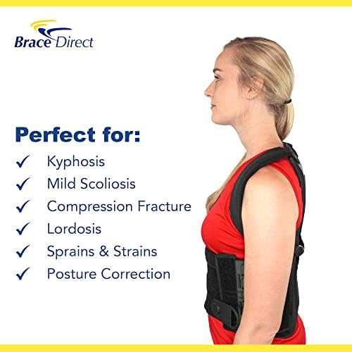TLSO Full Back Brace - Scoliosis Kyphosis Posture Support L0457