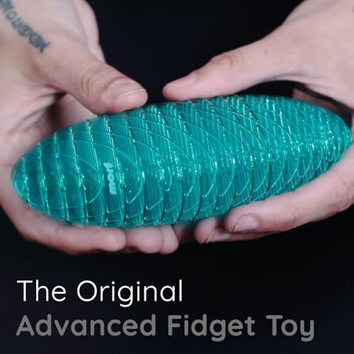 Morf Worm 3D Sensory Fidget Toy for Kids and Adults, Blue, Large