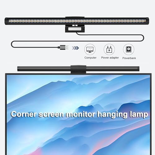 Monitor Light Bar 3 Colors Adjustable Lamp Anti-Glare