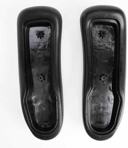 MingYi.office Vinyl Arm Pads Caps for Herman Miller Classic Aeron Chair Graphite Black