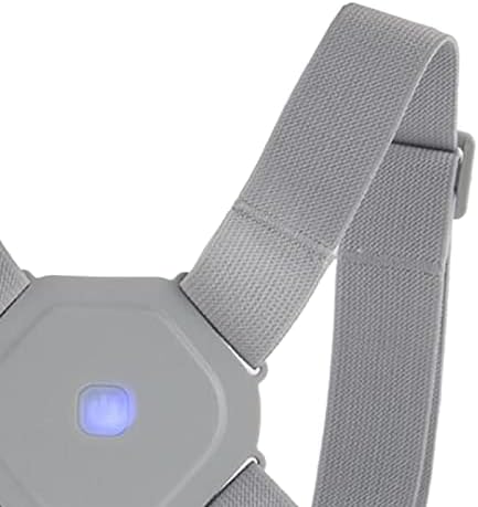 Generic Smart Posture Corrector for Women Men Kids, Electronic Posture Reminder with Sensor Vibration, Adjustable Upper Back Brace Straightener for Hunching - 200mAh Battery