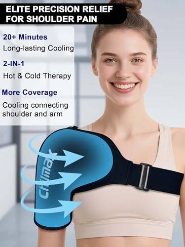 Shoulder Ice Pack Wrap for Rotator Cuff Cold Therapy Brace