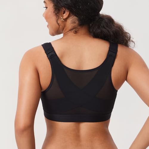 DELIMIRA Women's Front Closure Posture Support Bras