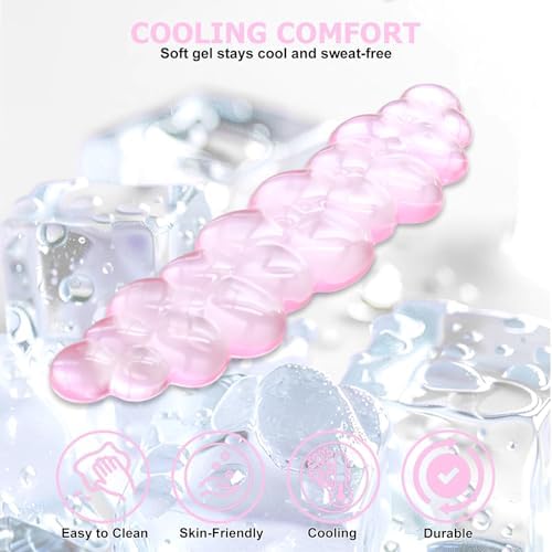 Gel Cloud Wrist Rest Keyboard, Ergonomic Keyboard Wrist Rest, Pink