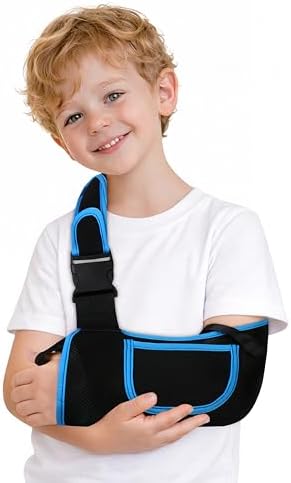 Kids Arm Sling Shoulder Immobilizer, Rotator Cuff Support Brace