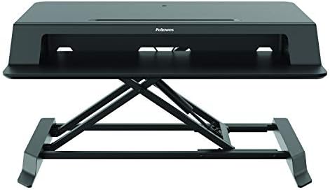 Fellowes Lotus LT Height Adjustable Sit Stand Desk Convertor with Gas Spring