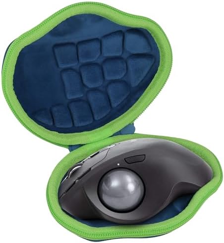 co2CREA Hard Case for Logitech MX Ergo S/MX Ergo Trackball Mouse, Blue