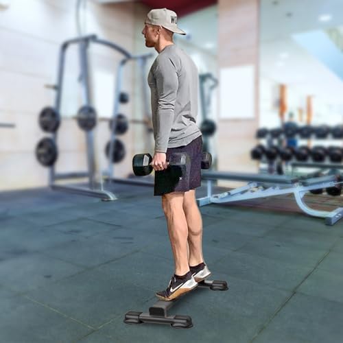 Kipika Versatile Calf Raise Bar, Heavy Duty Steel Standing Calf-raise Stand