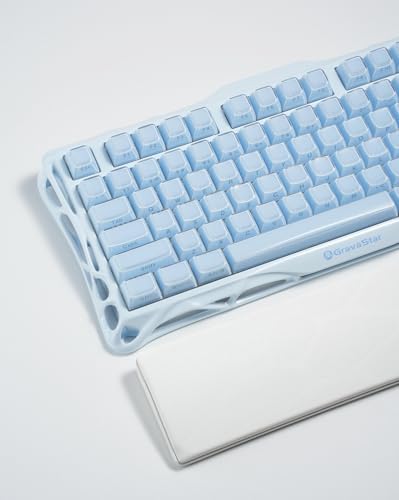GravaStar 75% Keyboard Wrist Rest Pad - White