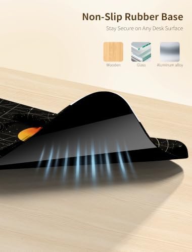 Ergonomic Keyboard Wrist Rest Pad with Wrist Support Moon Mountain
