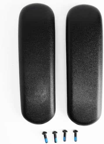 Staples Chair Arm Parts Replacement Armrest Pads 2pcs Universal 4" Mounting Hole, MingYi.Office