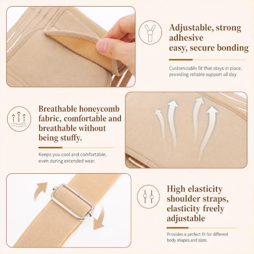 Pregnancy Belly Band, Pregnancy Support Belt, Beige, Medium