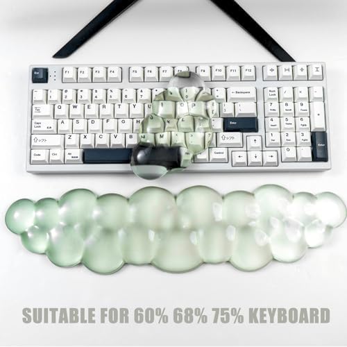 Gel Keyboard and Mouse Wrist Rest, Cloud Wrist Pad for Computer Keyboard
